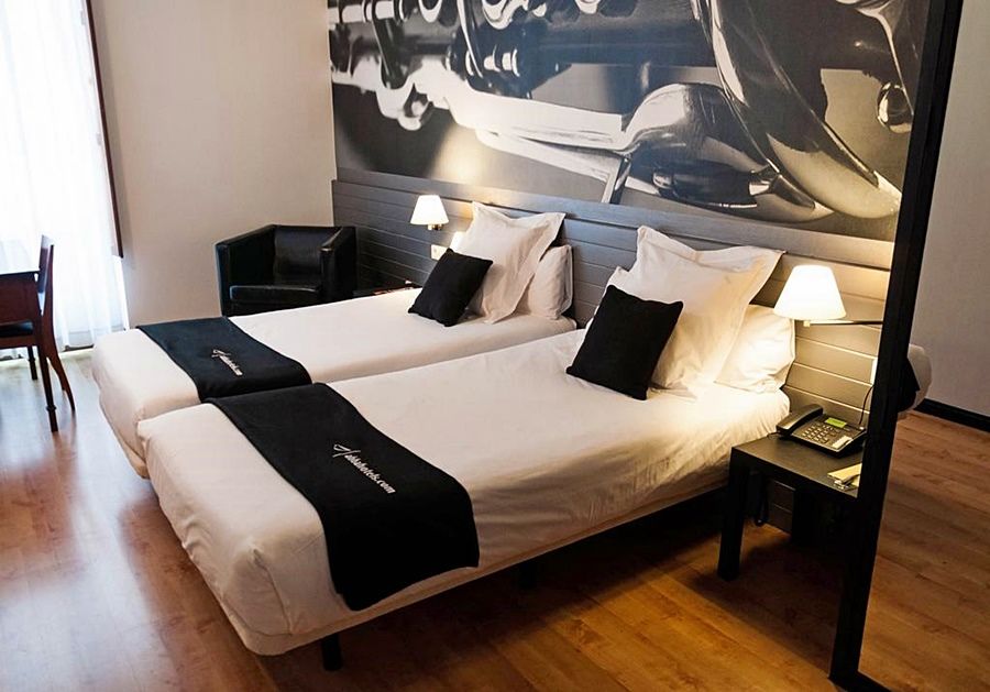 Abba Jazz Hotel Vitoria Bagian luar foto